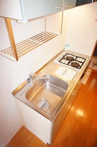 キッチン　コンロ付きです。