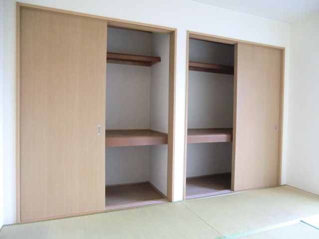 収納　和室の収納はたっぷり