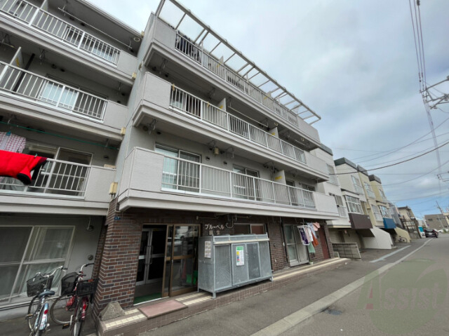 建物外観　札幌市北区新琴似８条「ブルーベル麻生」