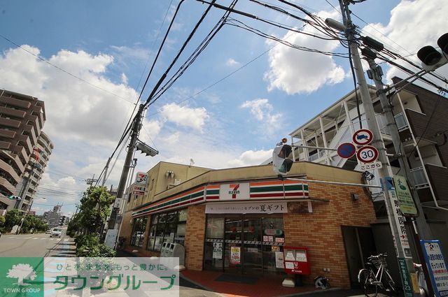 コンビニ　セブンイレブン与野店（コンビニ）まで190m
