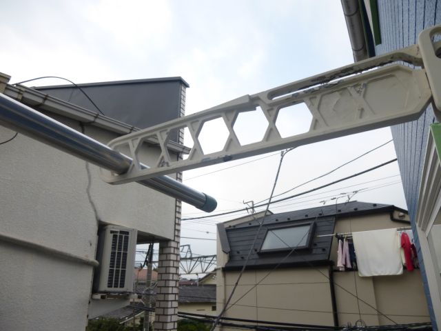 眺望　物干しスペース！