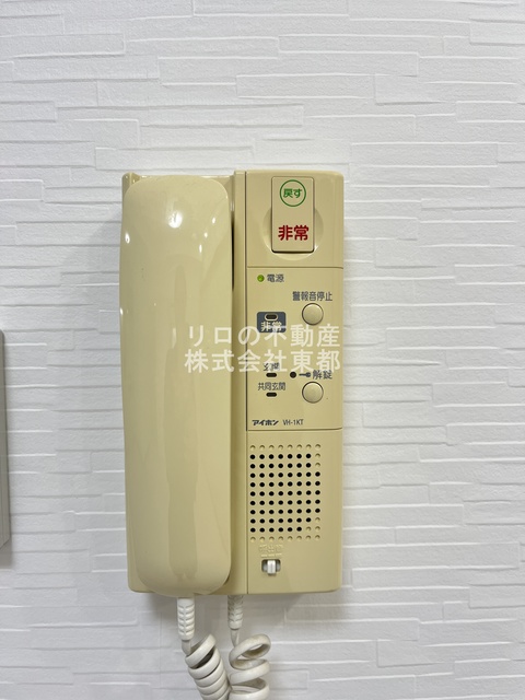 セキュリティ　快適な暮らしを守るインターホン付で安心ですね☆