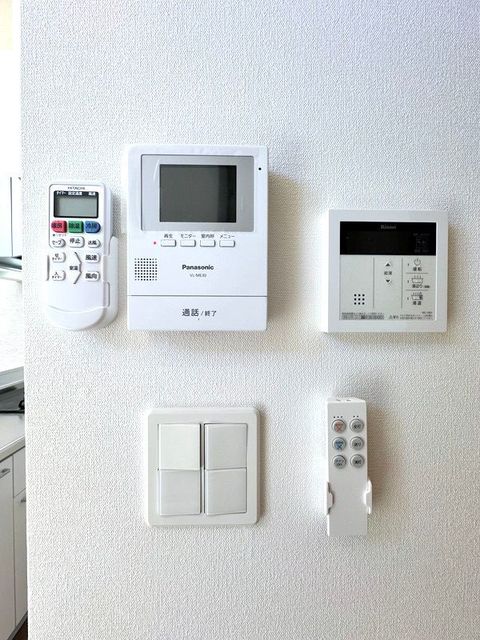 セキュリティ　※建設中の為、同じ間取りの別物件の写真になります。
