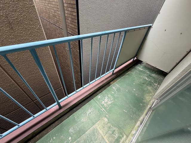 バルコニー　お洗濯にも便利なバルコニー付き