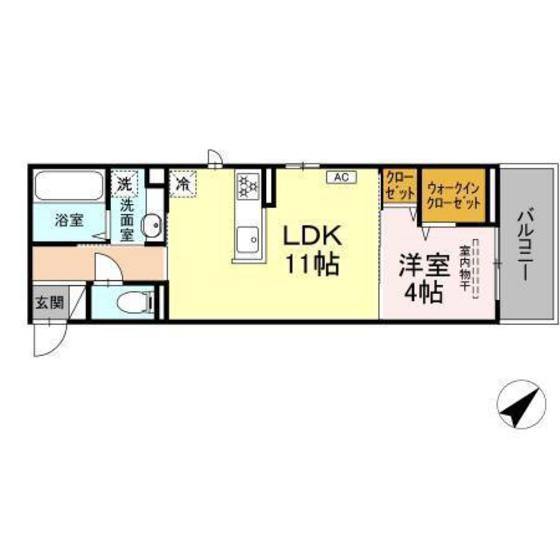 D-room南小路の間取り写真