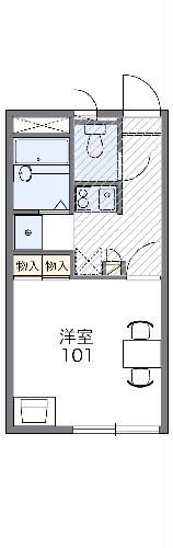 レオパレスルーストの間取り写真