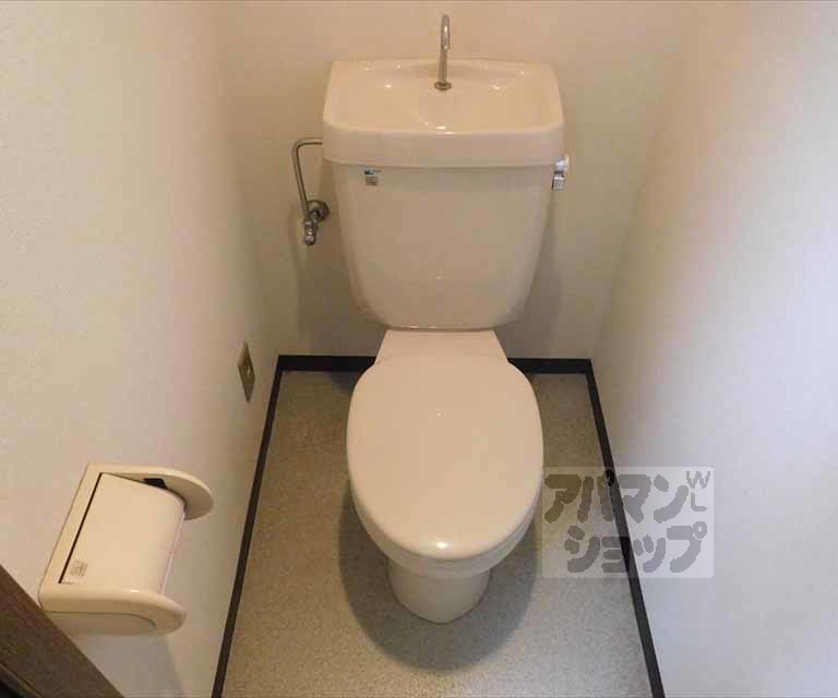 パーパス紫竹のトイレ写真