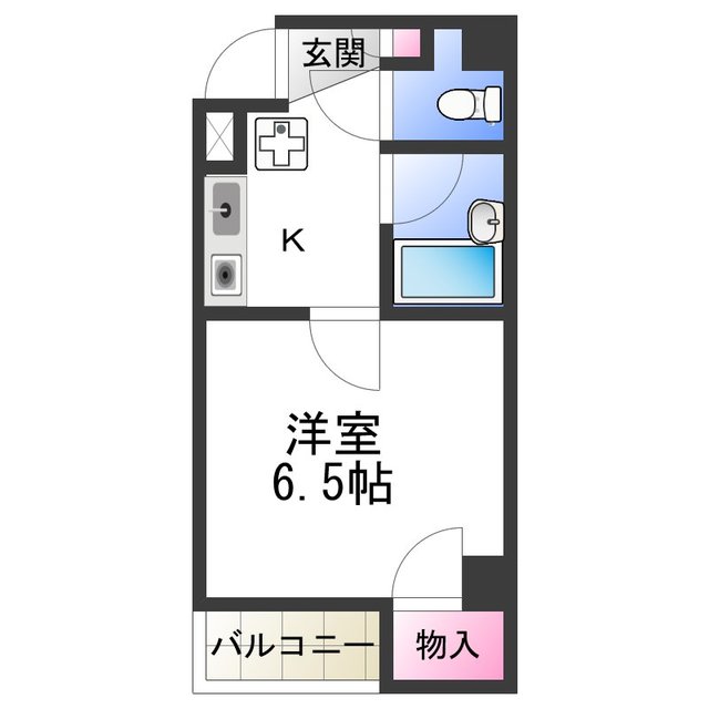 パークメゾン住吉の間取り写真
