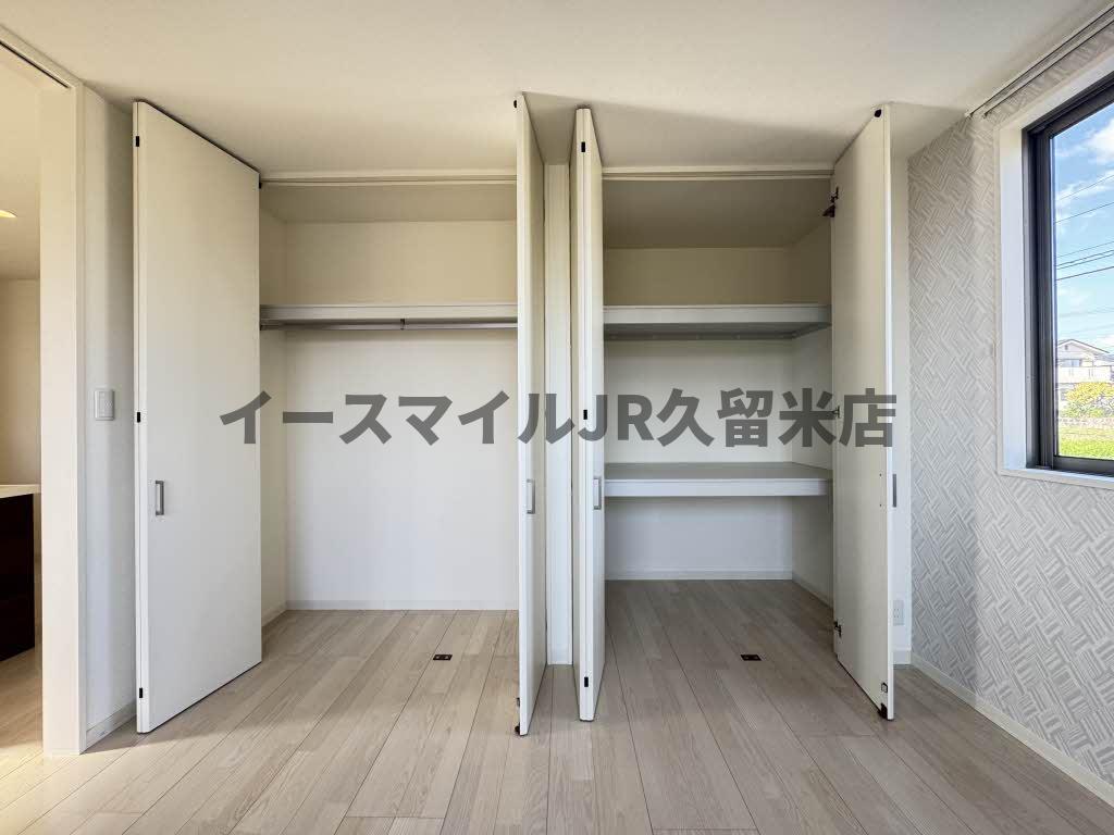 収納　収納のためのスペースです