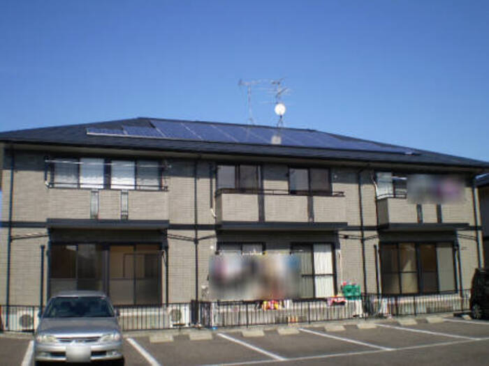 名鉄小牧線 楽田駅 徒歩6分 2階建 築27年の外観写真