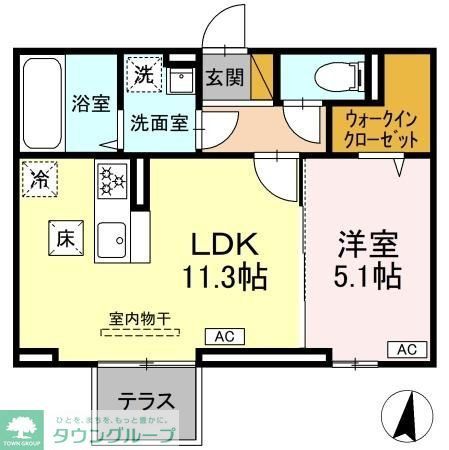 タイムズ・スクエアV Fourの間取り写真