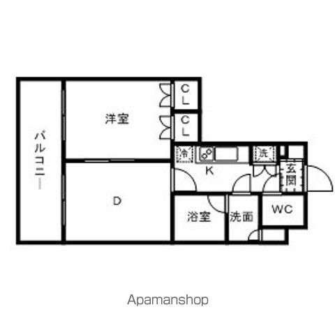 パークフラッツ渋谷代官山の間取り写真