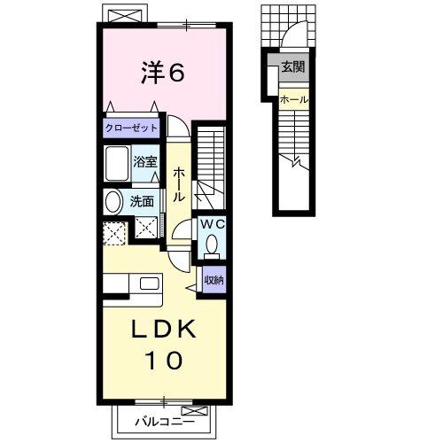 エレガンシアの間取り写真
