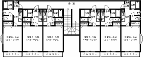 【仙台市青葉区国見のアパートの間取り】