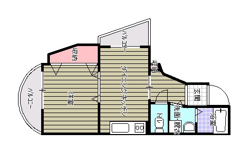 コリーヌ平岡の間取り