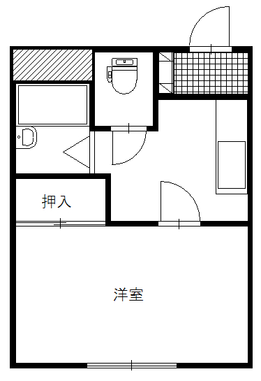 第２佐戸川ハイツの間取り