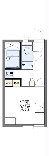 レオパレスマーレリリの間取り