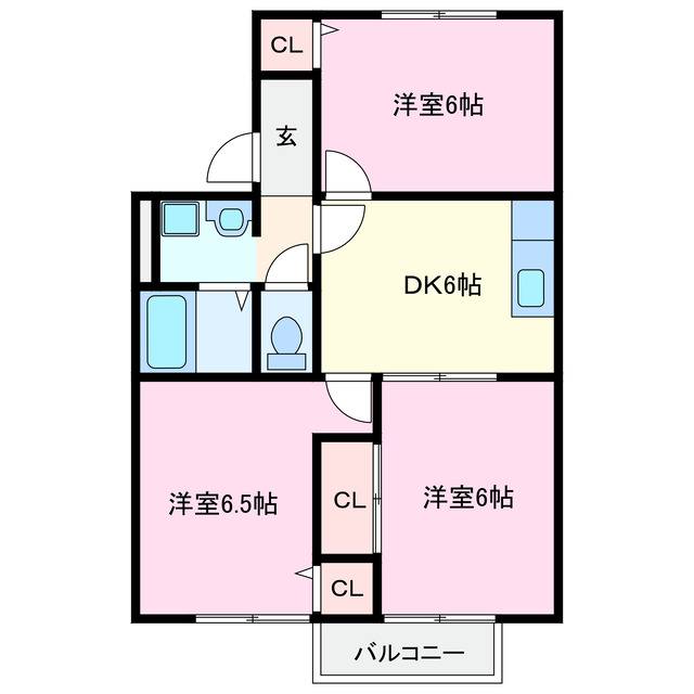 ファミール Ｄの間取り