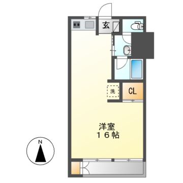 パラシオン鶴舞の間取り