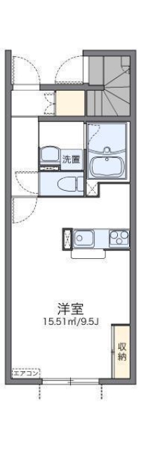 レオネクスト桜ツインＡの間取り