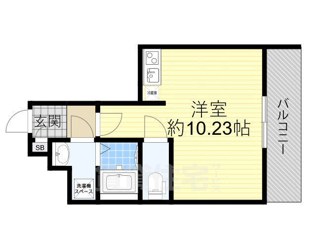 【ArtizA西長堀の間取り】