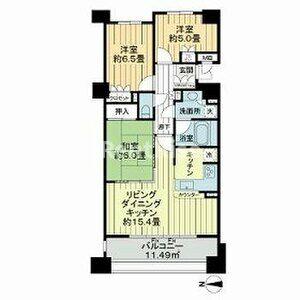 岩倉市下本町のマンションの間取り