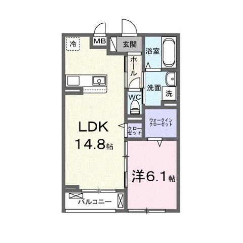 パストラル　エスの間取り