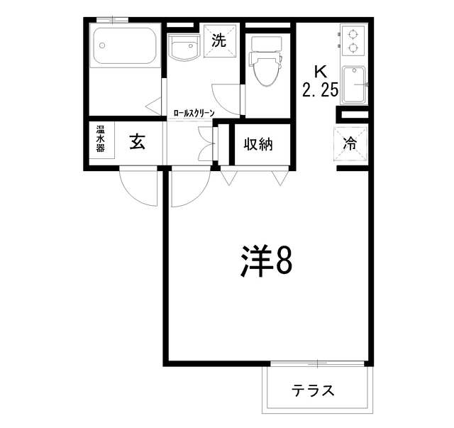 パルティールの間取り