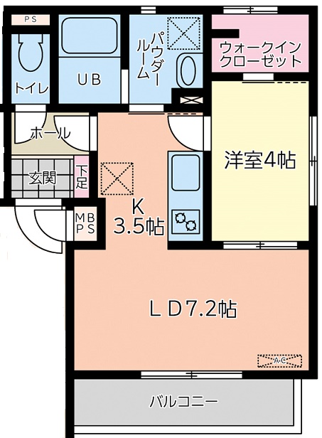 ベガスの間取り