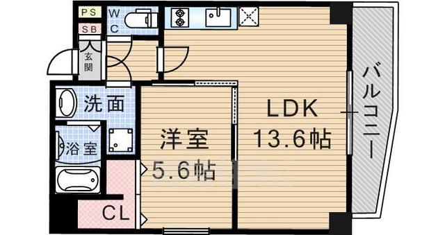 ドリームコート武庫川の間取り