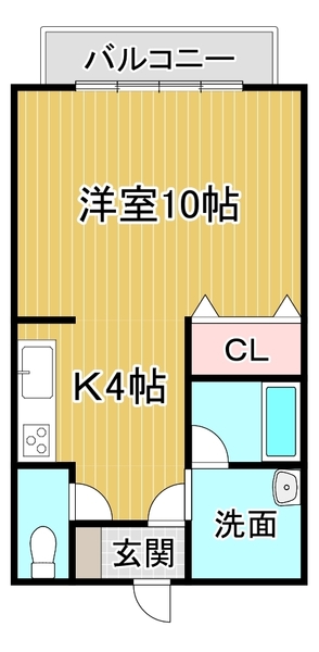 マンション高森Ａの間取り