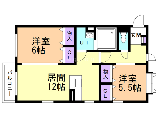 【リジエールの間取り】