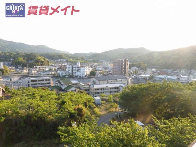 【伊勢市岡本のマンションの眺望】