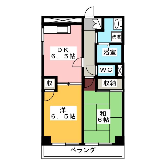 キャッスル島村の間取り