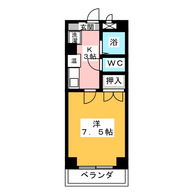 アヴニール菊水の間取り