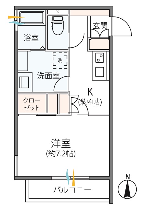 コンフォートエストの間取り