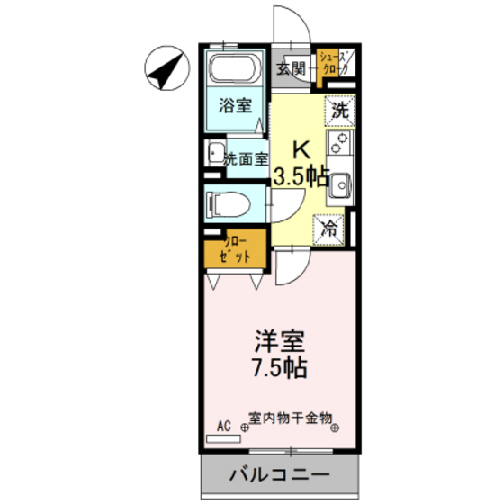 １４Ｋａｒａｔの間取り