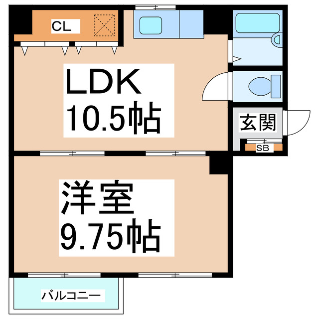 【グリーンマンションの間取り】