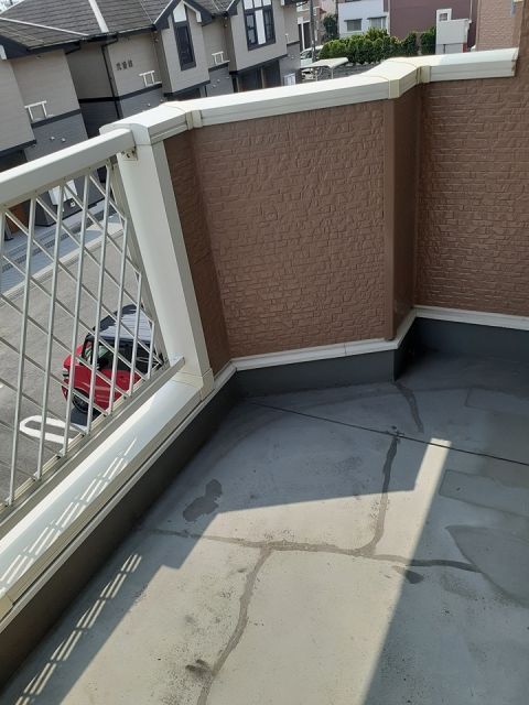 【サンフィールド中屋のバルコニー】