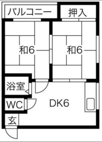 プレアール竹渕東の間取り