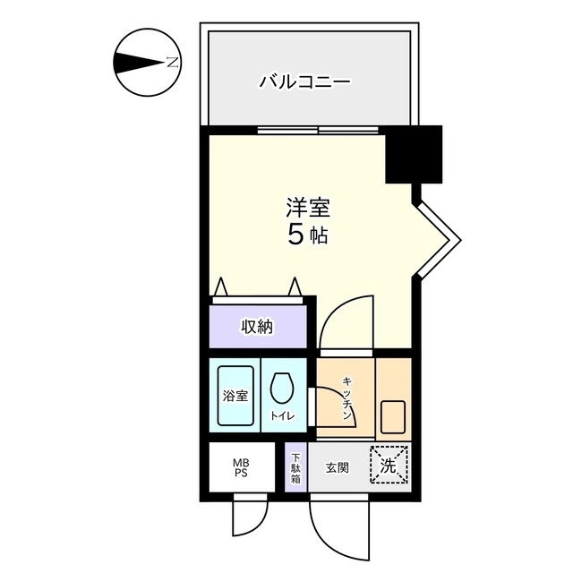 信開トピア足羽の間取り