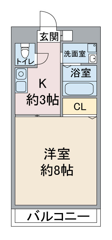 サルム上社の間取り