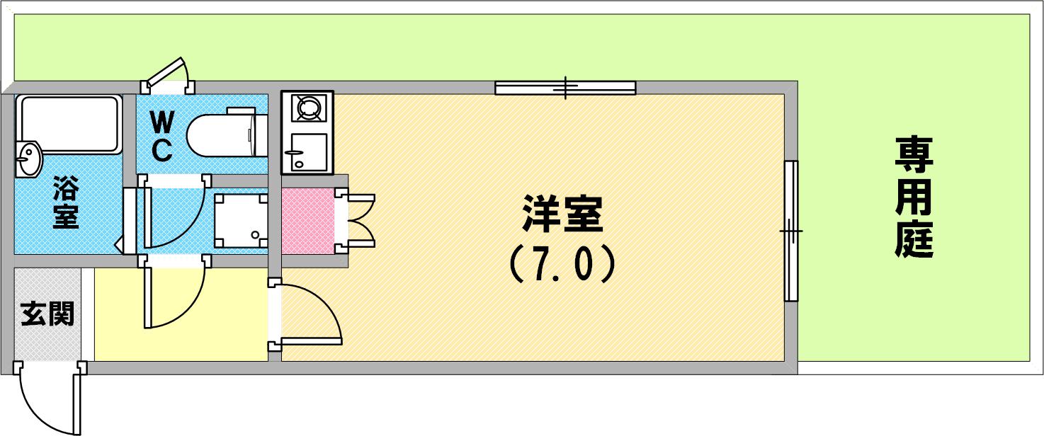 ワコーレ須磨寺の間取り写真