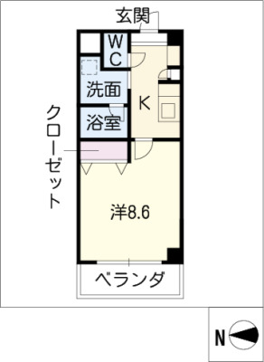 ジオステージ東山の間取り