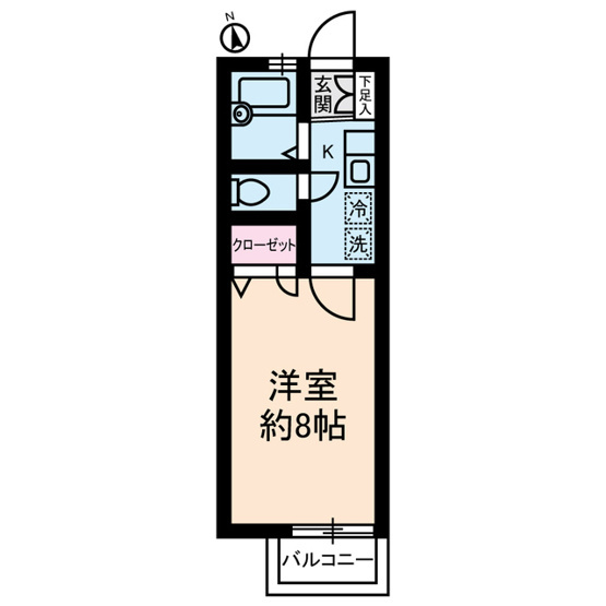 ベルクハイムの間取り