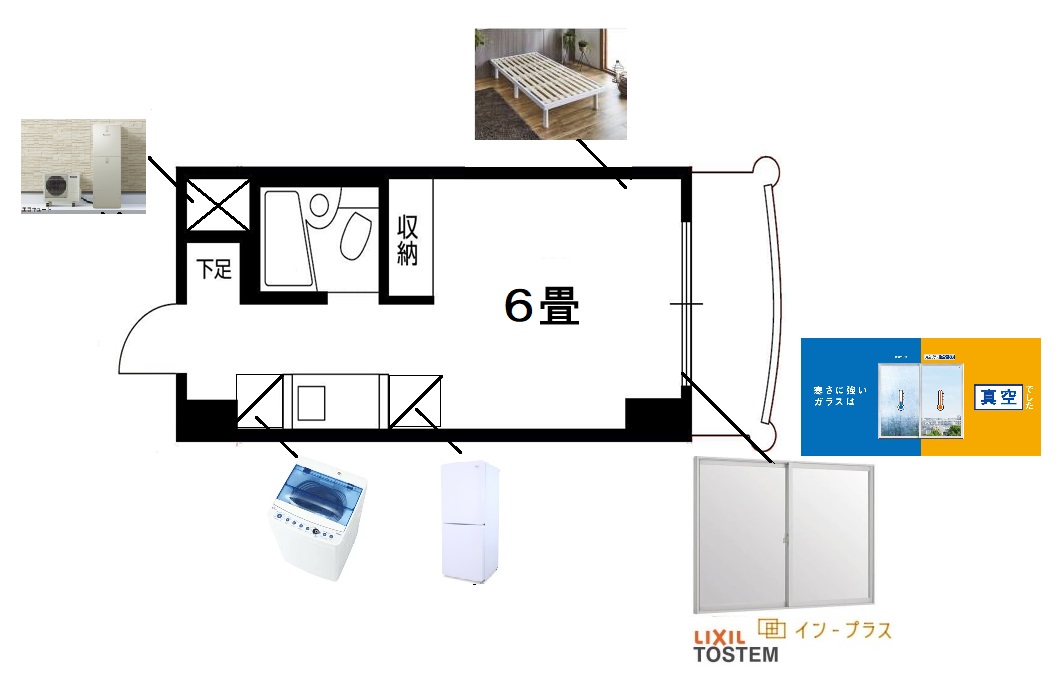 サンシープラザの間取り