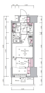 シーフォルム住吉IIの間取り