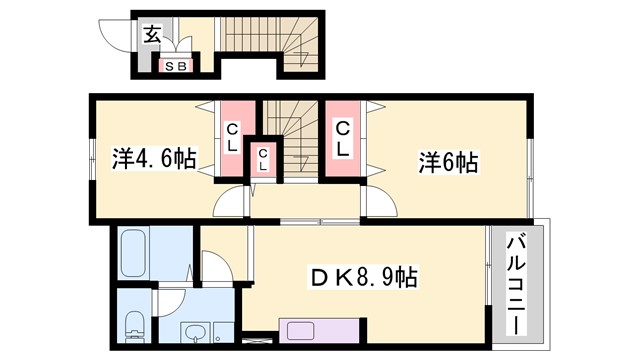 サンパティオ　O.G.MIIの間取り