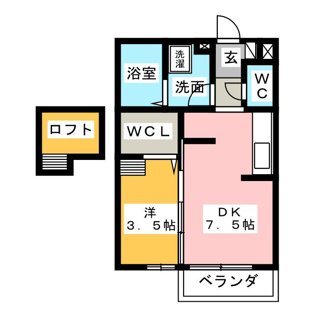 スプランドゥール　Ａの間取り