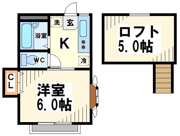 コーポ須賀　-弊社管理物件-の間取り